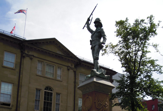 Monument commémoratif de la guerre d'Afrique du Sud à Halifax